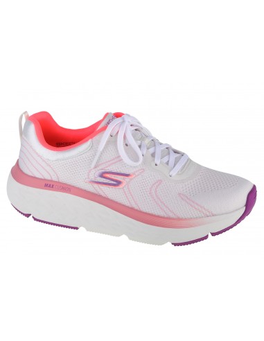 Skechers Max Cushioning Delta 129120-WCRL Î“Ï…Î½Î±Î¹ÎºÎµÎ¯Î± Î‘Î¸Î»Î·Ï„Î¹ÎºÎ¬ Î Î±Ï€Î¿ÏÏ„ÏƒÎ¹Î± Running Î›ÎµÏ…ÎºÎ¬